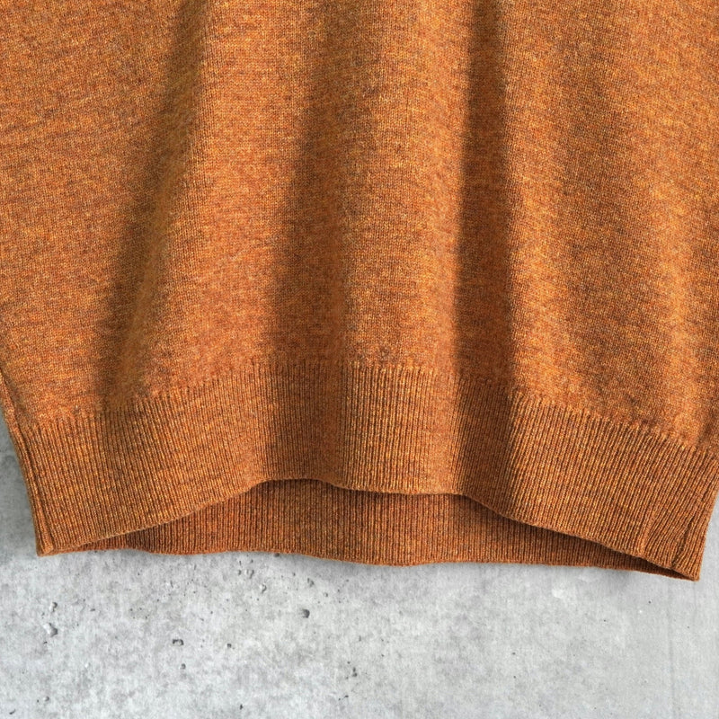 バーバリー ヴィンテージ ホースロゴ ウール ニット ベスト キャメル - NEWSED