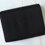 プラダ トライアングルロゴ ナイロン 三つ折り財布 ブラック 箱付き - NEWSED