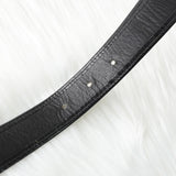 セリーヌ ヴィンテージ 輪馬車 サルキー レザー ベルト ブラック レディース - NEWSED