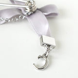 クリスチャン ディオール ストールピン ブローチ パープル ノベルティ グレー シルバー - NEWSED