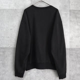 メゾンキツネ フォックス プリント スウェット ダークグレー - NEWSED