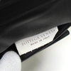Bottega Intrecciato 黑色皮革双折钱包