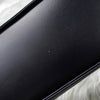 Jil Sander freestanding leather handbag in navy