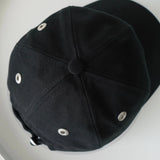 アミパリ アミ パリス ハートロゴ キャップ ブラック - NEWSED