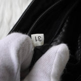 プラダ ポコノ テスート ナイロン / レザー ハンドバッグ トライアングルロゴ ブラック - NEWSED