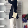 Jil Sander Tangle Small Leather Shoulder Bag Brown
