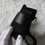プラダ ナイロン ショルダーバッグ トライアングルロゴ ブラック - NEWSED