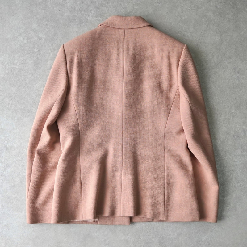 プラダ ウールジャケット コート レディース ピンクベージュ - NEWSED