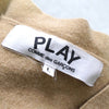 Play Comme des Garcons 爱心徽标开衫 米色