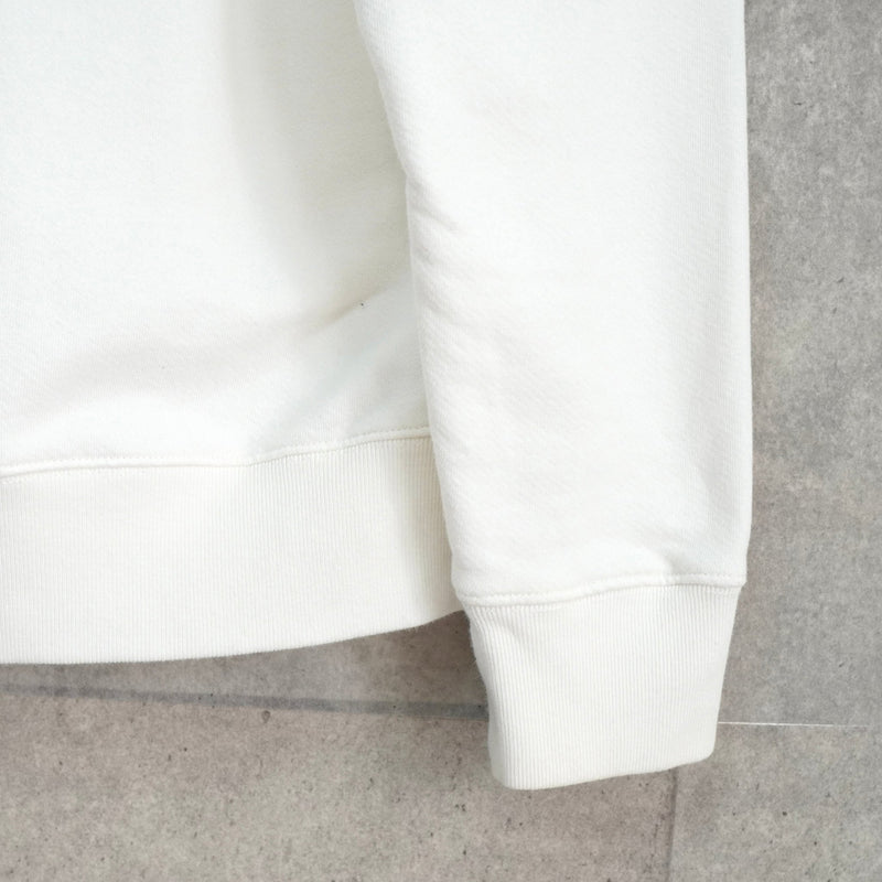 メゾンキツネ フォックスヘッド スウェット ホワイト - NEWSED