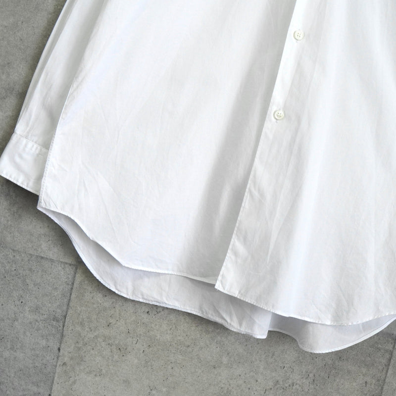 プレイ コム デ ギャルソン ハートロゴ 長袖シャツ ホワイト / ブラック - NEWSED