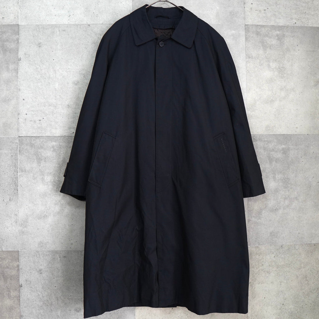 Givenchy logo embroidered liner vest and navy coat