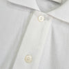 Maison Kitsune 草书徽标短袖 Polo 衫 白色