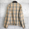 バーバリー ロンドン リバーシブル ブルゾン ノバチェック×コーデュロイ ベージュ/ブラック