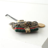 グッチ シェリーライン フクロウ ストラップ キーホルダー チャーム ベージュ - NEWSED