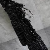 サカイ ツイード ベスト ブラック レディース - NEWSED