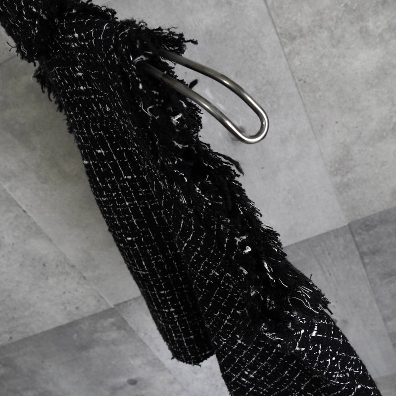 サカイ ツイード ベスト ブラック レディース - NEWSED