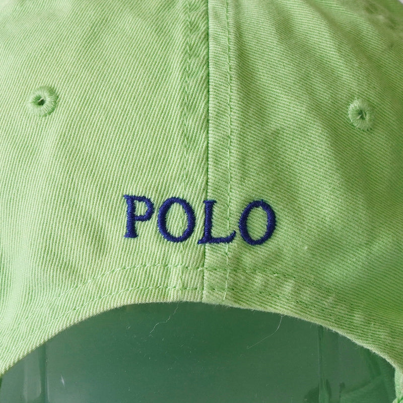 ポロ ラルフローレン ロゴ キャップ グリーン - NEWSED