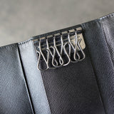 プラダ ポコノ テスート ナイロン キーケース ブラック 黒 未使用品 - NEWSED