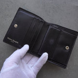 メゾン マルジェラ 四つタグ レザー 二つ折り財布 ブラック - NEWSED