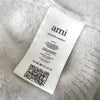 Ami Paris Ami Paris 羊驼毛心形徽标针织衫 浅灰色