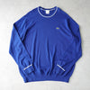Lacoste logo patch knit in blue