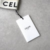 Celine logo tube top in black, unused with tags