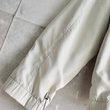 ラコステ バックロゴ ブルゾン ナイロンジャケット ロゴパッチ オフホワイト - NEWSED