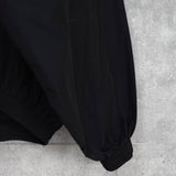 バレンシアガ ロゴ ナイロンブルゾン ブラック - NEWSED