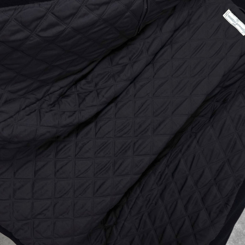 ヴァレンティノ ヴィンテージ ウール ミドルコート ブラック - NEWSED