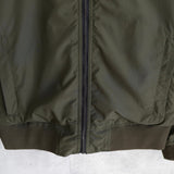 ラコステ リバーシブル ブルゾン ロゴパッチ ブラック/カーキ - NEWSED