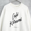 Maison Kitsune Cafe Kitsune 印花运动衫 象牙色