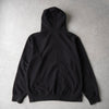 シュプリーム スモール ボックスロゴ ジップアップ フーディー パーカー 裏起毛 ブラック