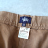 Logo embroidered work pants