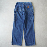 カーハート デニム ジーンズ ブルー - NEWSED