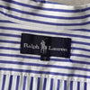 Ralph Lauren 条纹短袖衬衫裙，蓝色/白色，女款