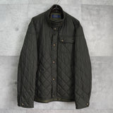 ポロ ラルフローレン コーデュロイ襟 キルティングジャケット ミリタリージャケット カーキ - NEWSED