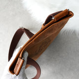 ロエベ アナグラム ショルダーバッグ ブラウン レザー / スエード - NEWSED