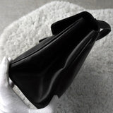 セリーヌ ヴィンテージ トリオンフ カーフ レザー ハンドバッグ 自立型 ブラック - NEWSED