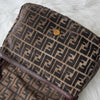 Fendi Mamma Bucket Zucca Pile 单肩包 棕色