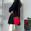 Jil Sander Tangle 小号皮革单肩包 红色