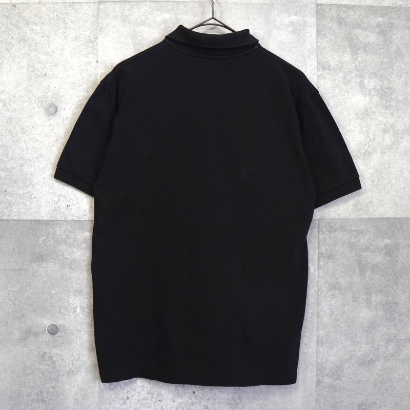 プレイ コムデギャルソン ハート ロゴ 半袖ポロシャツ ブラック - NEWSED