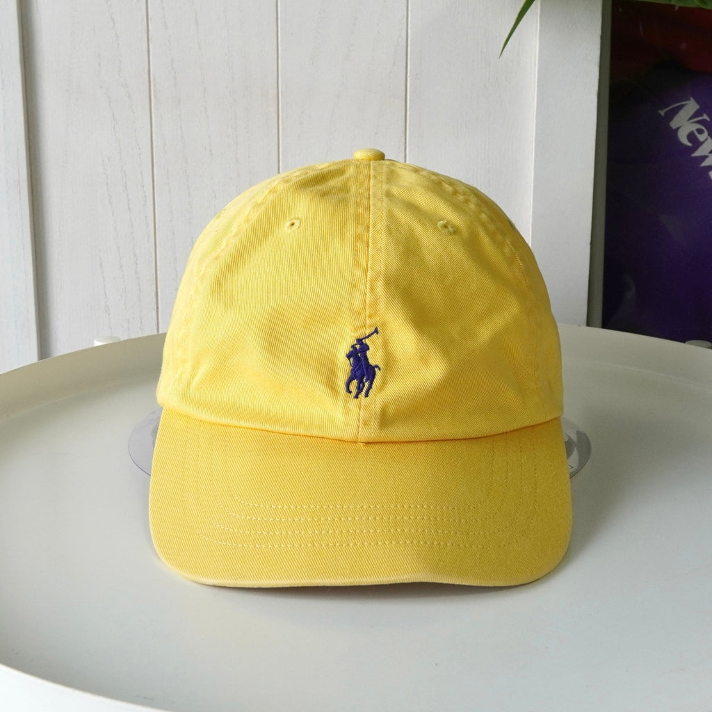 ポロ ラルフローレン ロゴ キャップ イエロー