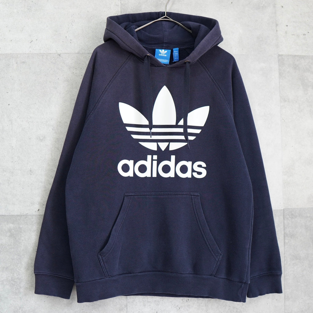 Adidas Logo Hoodie Navy