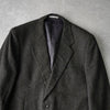 ジバンシィ シングル カシミヤ混紡 ツイード テーラードジャケット グレー