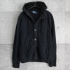 Polo Ralph Lauren Hooded Jacket Fleece Lined Boa Lined Hood Black