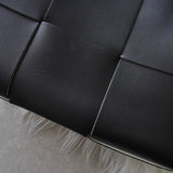 ボッテガ ヴェネタ アルコ マキシイントレチャート トートバッグ ブラック - NEWSED