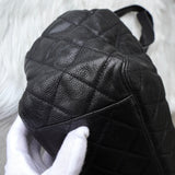 シャネル ターンロックチェーン キャビアスキン トートバッグ ブラック - NEWSED