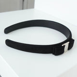 サルバトーレ フェラガモ ヴァラ リボン スエード カチューシャ ブラック - NEWSED