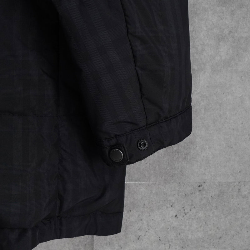 バーバリー ライナー リバーシブル 中綿ジャケット ミドルコート メンズ ブラック - NEWSED